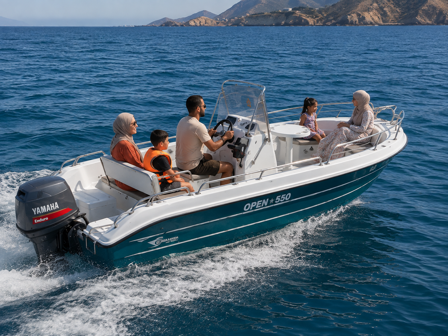 Sortie en famille Open 650