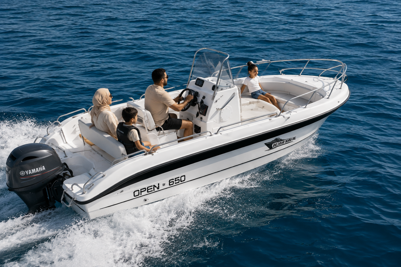 Sortie en famille Open 650