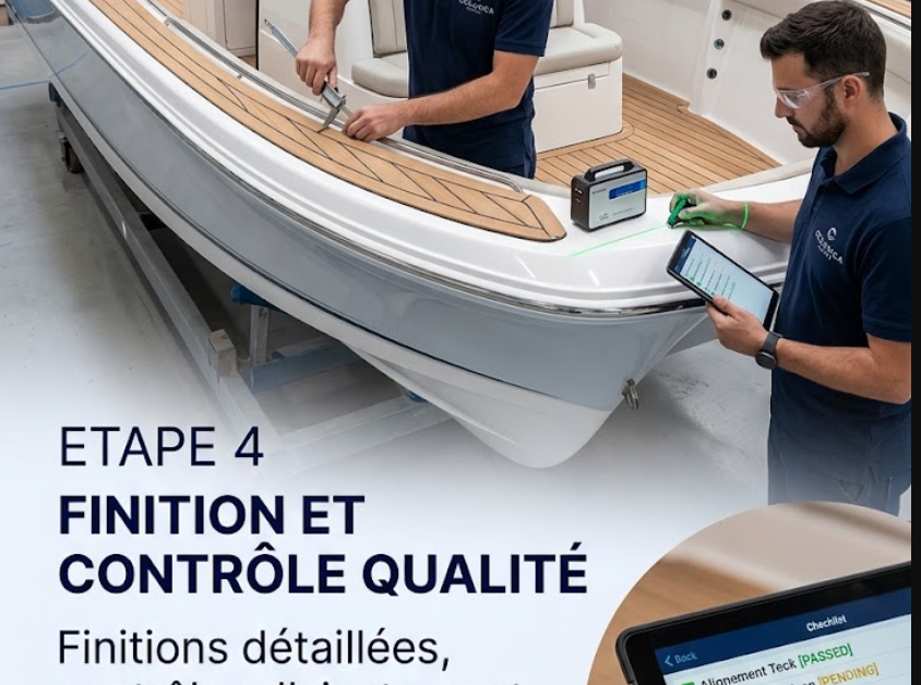 Finitions des embarcations